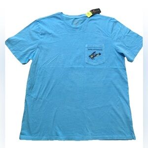 Jimmy Buffett Margaritaville T-Shirt Men’s Large Aquarius Blue NWT